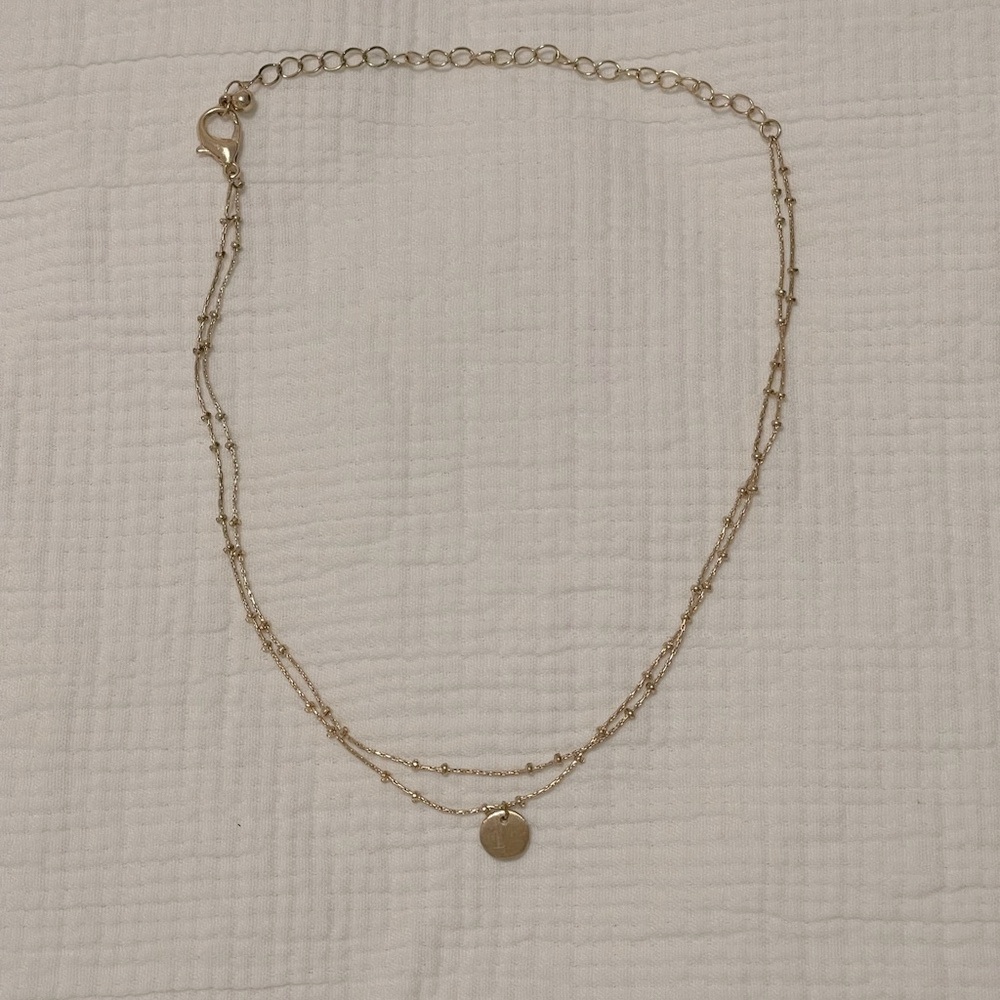 🌻Gold Layered Choker Necklace